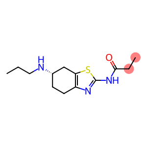 Propanamide, N-[(6S)-4,5,6,7-tetrahydro-6-(propylamino)-2-benzothiazolyl]-