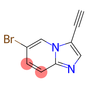 6-溴-3-乙炔基咪唑并[1,2-a]吡啶