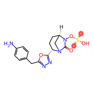 Sulfuric acid, mono[(1R,2S,5R)-2-[5-[(4-aminophenyl)methyl]-1,3,4-oxadiazol-2-yl]-7-oxo-1,6-diazabicyclo[3.2.1]oct-6-yl] ester