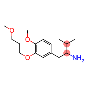 1-(4-methoxy-3-(3-methoxypropoxy)phenyl)-3-methylbutan-2-amine