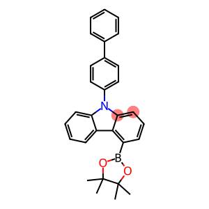 9-Biphenyl-4-yl-4-(4,4,5,5-tetramethyl-[1,3,2]dioxaborolan-2-yl)-9H-carbazole