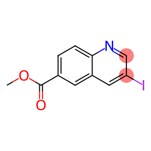 6-Quinolinecarboxylic acid, 3-iodo-, methyl ester