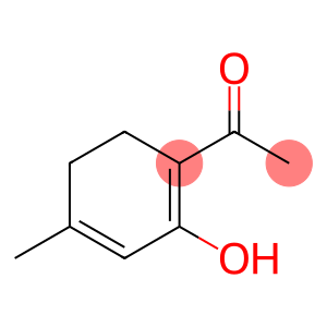 Ethanone, 1-(2-hydroxy-4-methyl-1,3-cyclohexadien-1-yl)- (9CI)