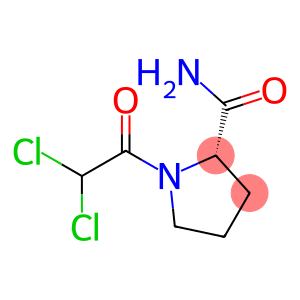 2-Pyrrolidinecarboxamide, 1-(2,2-dichloroacetyl)-, (2S)-