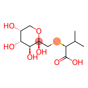 Β-D-FRUCTOPYRANOSE, 1- S -[(1 S )-1-CARBOXY-2-METHYLPROPYL]-1-THIO-