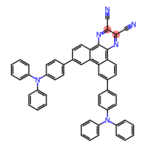 7,1-双(4-(二苯基氨基)苯基)-2,3-双氰基吡嗪并菲