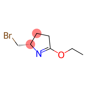 2H-Pyrrole,2-(bromomethyl)-5-ethoxy-3,4-dihydro-,(S)-(9CI)