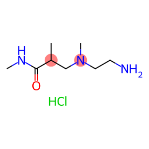 3-[(2-aminoethyl)(methyl)amino]-N,2-dimethylpropanamide dihydrochloride