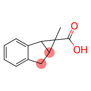 1-methyl-1H,1aH,6H,6aH-cyclopropa[a]indene-1-carboxylic acid