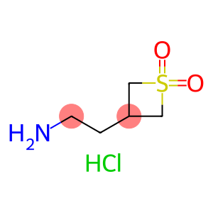 3-(2-aminoethyl)thietane 1,1-dioxide hydrochloride