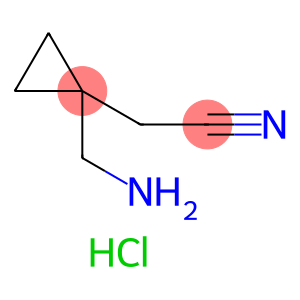 2-[1-(aminomethyl)cyclopropyl]acetonitrile hydrochloride