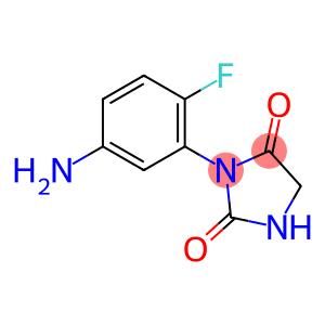 2,4-Imidazolidinedione, 3-(5-amino-2-fluorophenyl)-