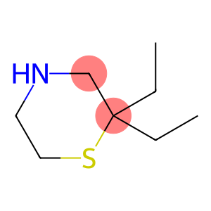 2,2-diethylthiomorpholine