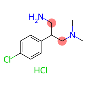 [3-amino-2-(4-chlorophenyl)propyl]dimethylamine dihydrochloride