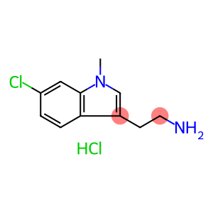 2-(6-chloro-1-methyl-1H-indol-3-yl)ethan-1-amine hydrochloride