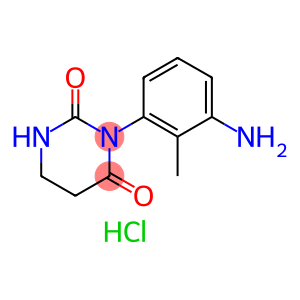 3-(3-amino-2-methylphenyl)-1,3-diazinane-2,4-dione hydrochloride