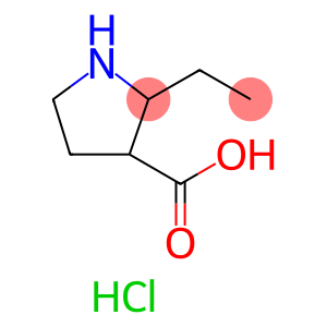 2-ethylpyrrolidine-3-carboxylic acid hydrochloride