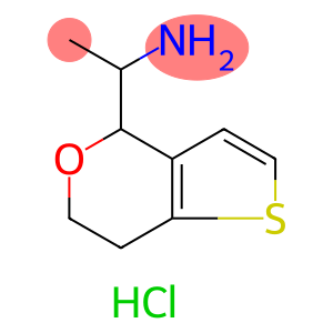 1-{4H,6H,7H-thieno[3,2-c]pyran-4-yl}ethan-1-amine Hydrochloride