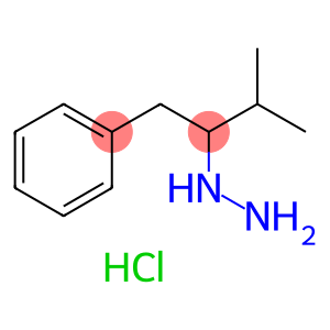 (3-methyl-1-phenylbutan-2-yl)hydrazine hydrochloride