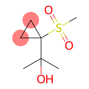 2-(1-methanesulfonylcyclopropyl)propan-2-ol