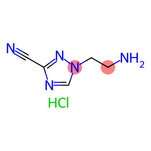 1-(2-aminoethyl)-1h-1,2,4-triazole-3-carbonitrile hydrochloride