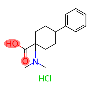 1-(dimethylamino)-4-phenylcyclohexane-1-carboxylic acid hydrochloride