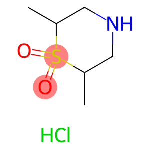 2,6-dimethyl-1lambda6-thiomorpholine-1,1-dione hydrochloride