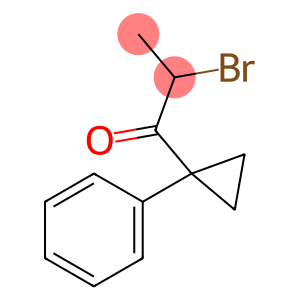 1-Propanone, 2-bromo-1-(1-phenylcyclopropyl)-