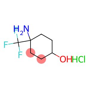 4-amino-4-(trifluoromethyl)cyclohexan-1-ol hydrochloride