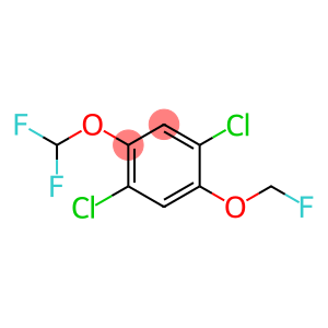 Benzene, 1,4-dichloro-2-(difluoromethoxy)-5-(fluoromethoxy)-