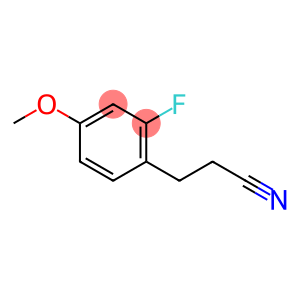 3-(2-fluoro-4-methoxyphenyl)propanenitrile