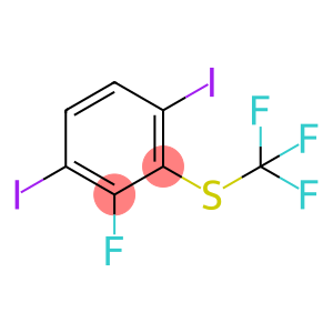 1,4-Diiodo-2-fluoro-3-(trifluoromethylthio)benzene