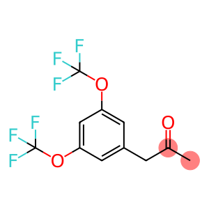 1-(3,5-Bis(trifluoromethoxy)phenyl)propan-2-one