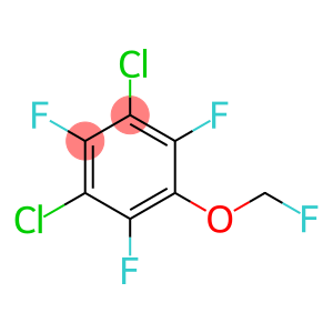 1,3-Dichloro-5-fluoromethoxy-2,4,6-trifluorobenzene