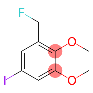 Benzene, 1-(fluoromethyl)-5-iodo-2,3-dimethoxy-