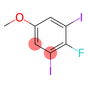 Benzene, 2-fluoro-1,3-diiodo-5-methoxy-