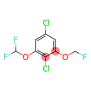 Benzene, 2,5-dichloro-1-(difluoromethoxy)-3-(fluoromethoxy)-