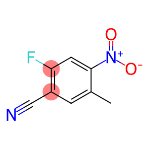 2-Nutro-4-fluoro-5-cyanotoulene