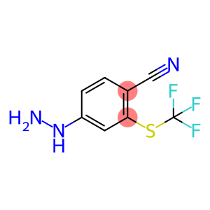 1-(4-Cyano-3-(trifluoromethylthio)phenyl)hydrazine