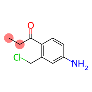 1-Propanone, 1-[4-amino-2-(chloromethyl)phenyl]-