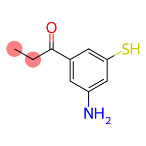 1-(3-Amino-5-mercaptophenyl)propan-1-one