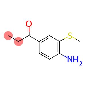 1-Propanone, 1-[4-amino-3-(methylthio)phenyl]-