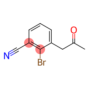 1-(2-Bromo-3-cyanophenyl)propan-2-one