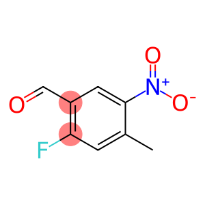 2-氟-4-甲基-5-硝基苯甲醛