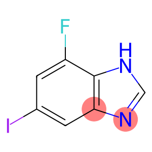 1H-Benzimidazole, 7-fluoro-5-iodo-