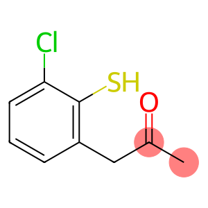 1-(3-Chloro-2-mercaptophenyl)propan-2-one