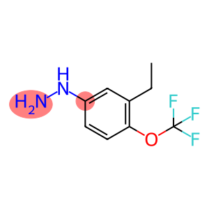 1-(3-Ethyl-4-(trifluoromethoxy)phenyl)hydrazine