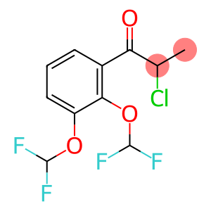 1-(2,3-Bis(difluoromethoxy)phenyl)-2-chloropropan-1-one