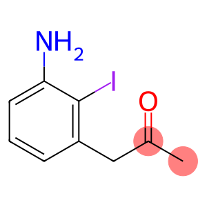 1-(3-Amino-2-iodophenyl)propan-2-one