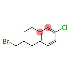 Benzene, 1-(3-bromopropyl)-4-chloro-2-ethyl-
